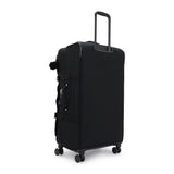 Kipling SPONTANEOUS L, Großer Reisekoffer, Black Noir (schwarz), 101L, 4-Rollen, TSA-Schloss