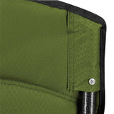 NILS CAMP Campingstuhl Grün - gepolsterter Klappstuhl mit Tasche für Camping, Garten & Angeln