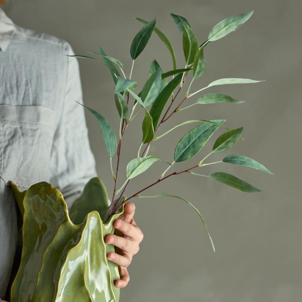Bloomingville Eucalyptus Kunstblume Stiel Grün 85cm