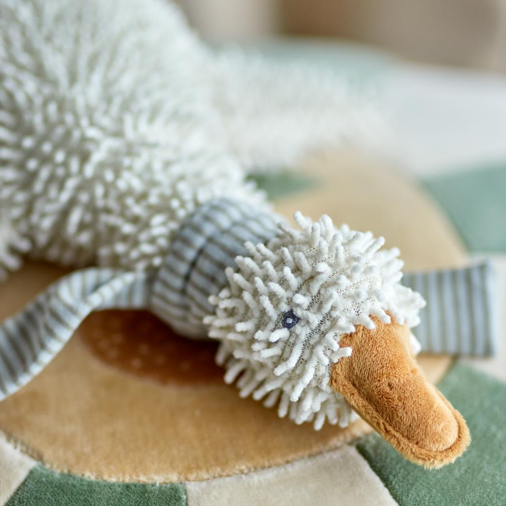 Bloomingville MINI Gaspard Plüschtier Gans weiß Kuscheltier ab Geburt