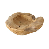 BOLTZE Schale Teak Holz natur rund 30 cm lebensmittelgeeignet