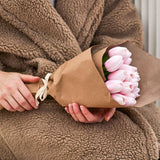 Bloomingville Tulip Blumenstrauß Tulpen in Rosa Kunstblumen Deko Strauß 32 cm