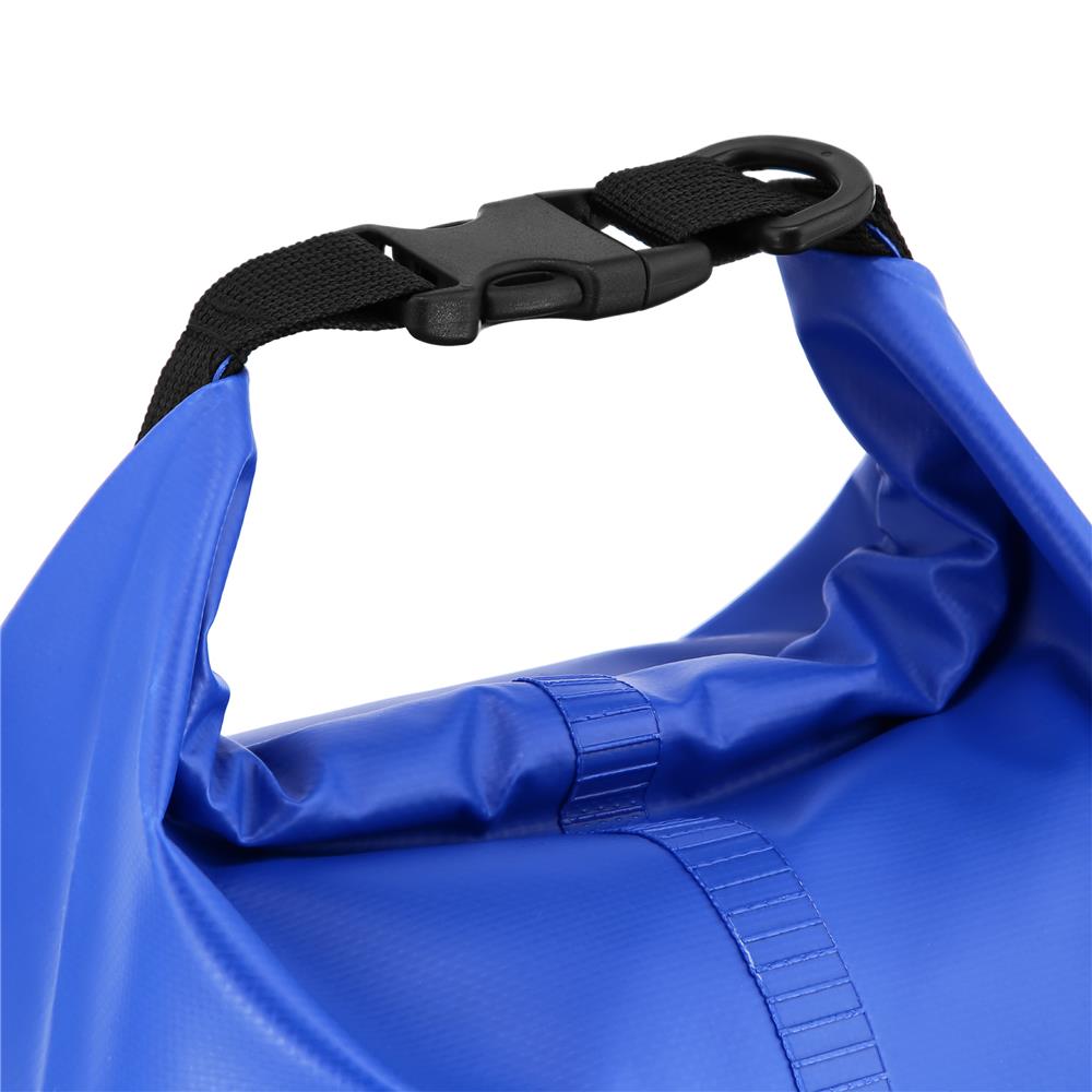 NILS CAMP Dry Bag 5L blau wasserdichter Beutel für Camping Kajak Strand Outdoor