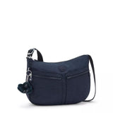 Kipling IZELLAH, mittelgroße Schultertasche, Blue Bleu 2 (blau), Umhängetasche mit viel Stauraum