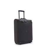 Kipling TEAGAN C, Kleine Reisetasche, Black Noir (schwarz), 33L, Handgepäck, 4-Rollen