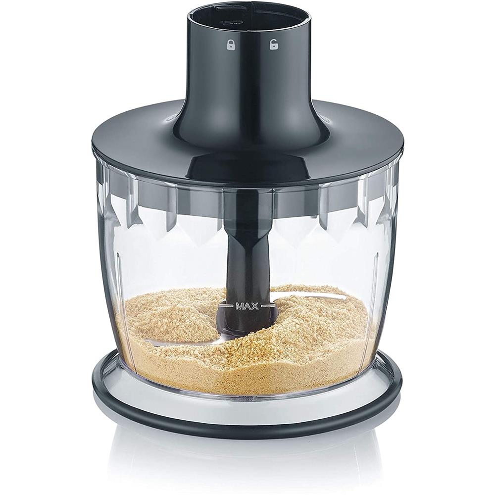 GRAEF Stabmixer HB 502 Zubehör Set Mixer Mixstab Pürierstab Edelstahl 800 W schwarz Zerkleinerer | B-Ware