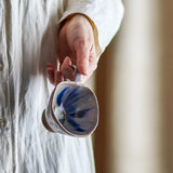 Bloomingville Imogen Tasse aus Steingut in Bunt 175 ml – handgefertigte Tasse für Küche