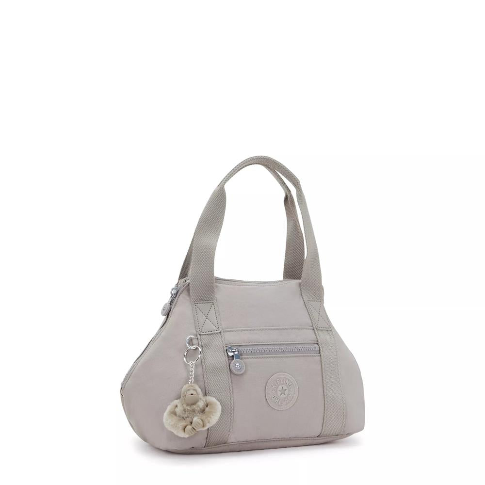 Kipling ART MINI, Mini Tote Bag, Grey Gris (grau), Handtasche mit Schultergurt