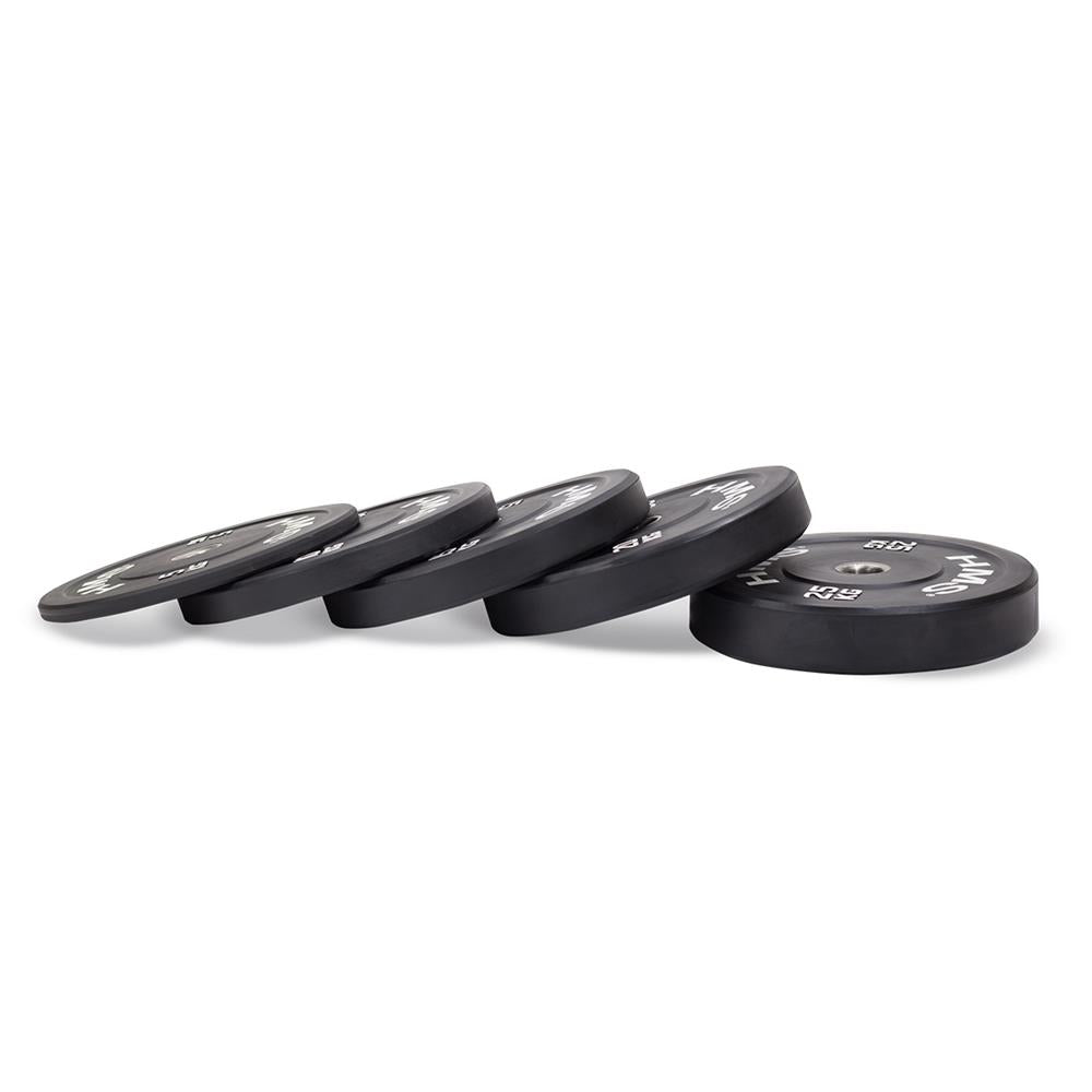 Hantelscheibe 5 kg Gummiert 50 mm Bumper Plate | HMS BBR05