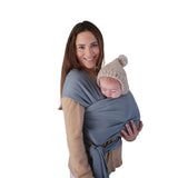 Mushie Baby-Tragetuch, Tradewinds, aus 100% Bio-Baumwolle