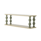 Bloomingville MINI Bibiola Regal bunt - Wandregal Kinderzimmer Holz zweifarbig modernes Design Regal