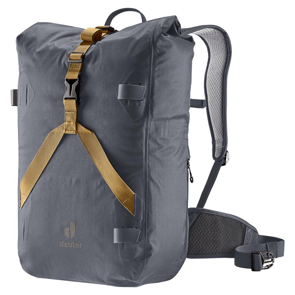 deuter Amager 25+5, Fahrradrucksack, graphite (grau), 29L, Fahrradtasche