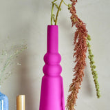 Bloomingville Isolde Vase Pink Steingut 28,5 cm schlank