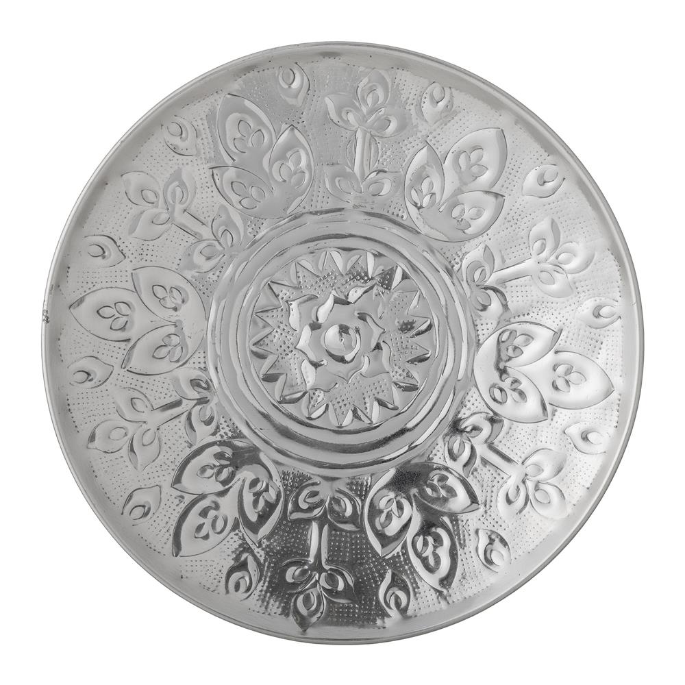 Bloomingville Litha Kuchenteller, Silber, Metall