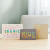 Cricut Cutaway Cards Pastell R40 Klebekarten mit Hintergrundblätter 12 Stück