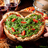G3Ferrari elektrischer Pizzaofen Delizia 1200 W für Pizza Ø 31cm kupfer Pizzamaker mit feuerfestem Naturstein