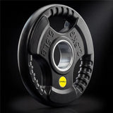Hantelscheibe 2,5 kg Gummiert 50 mm mit Tri-Grip-Griffe | HMS TOK02 PRO