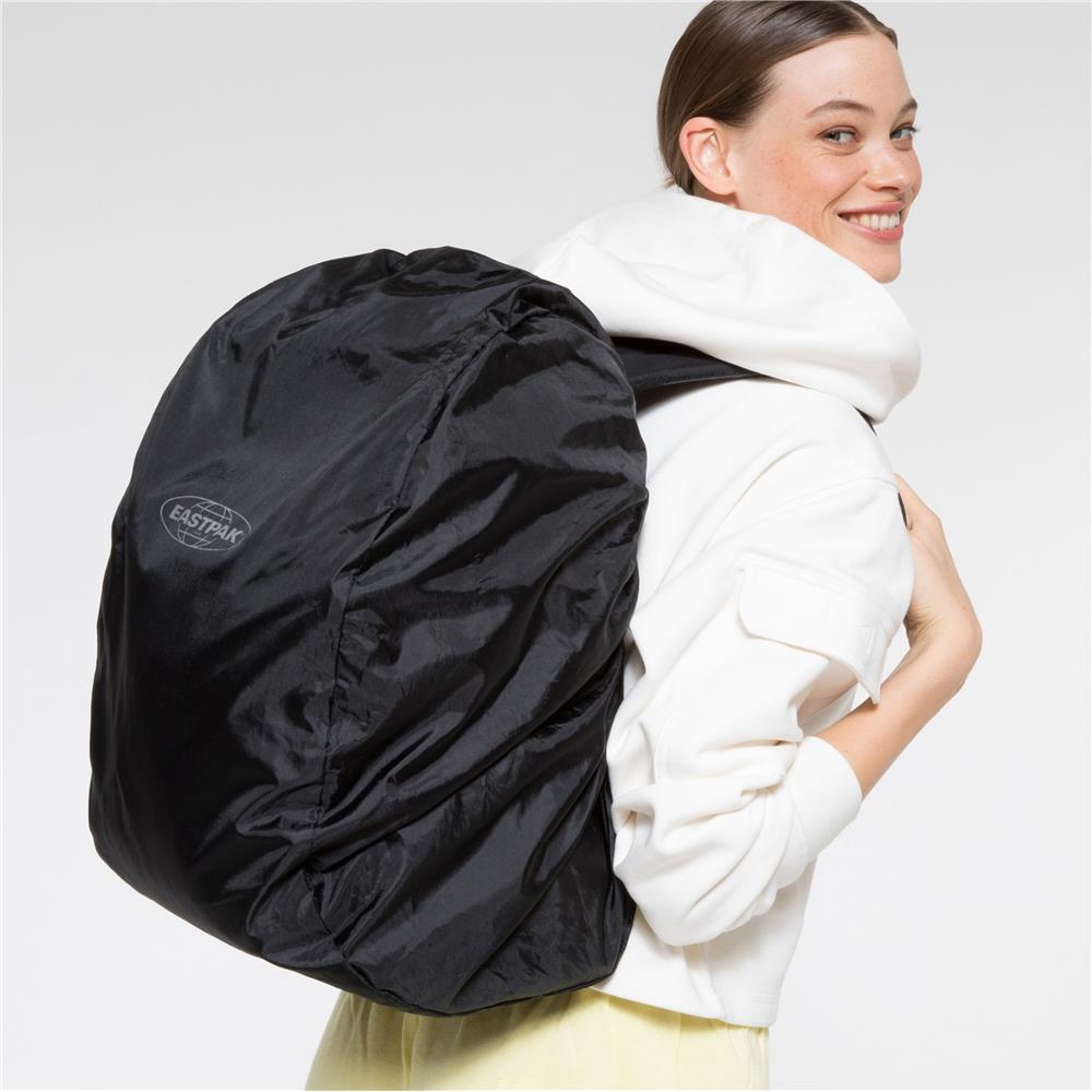 Eastpak CORY, Regenschutz, Black (schwarz), Regenhülle für Rucksack, Universalgröße