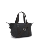 Kipling ART MINI, Mini Tote Bag, Black Noir (schwarz), Handtasche mit Schultergurt