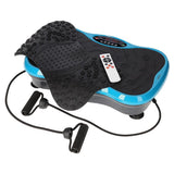 Vibrationsplatte mit Trainingsbändern 150 kg Blau/Schwarz | HMS SVP01