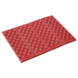NILS CAMP Camping Sitzmatte rot faltbar ultraleicht für Camping Outdoor Strand
