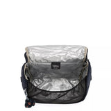 Kipling NEW KICHIROU, große Lunchbox, True Blue Tonal (blau), isolierte Brottasche mit Trolleyfunktion