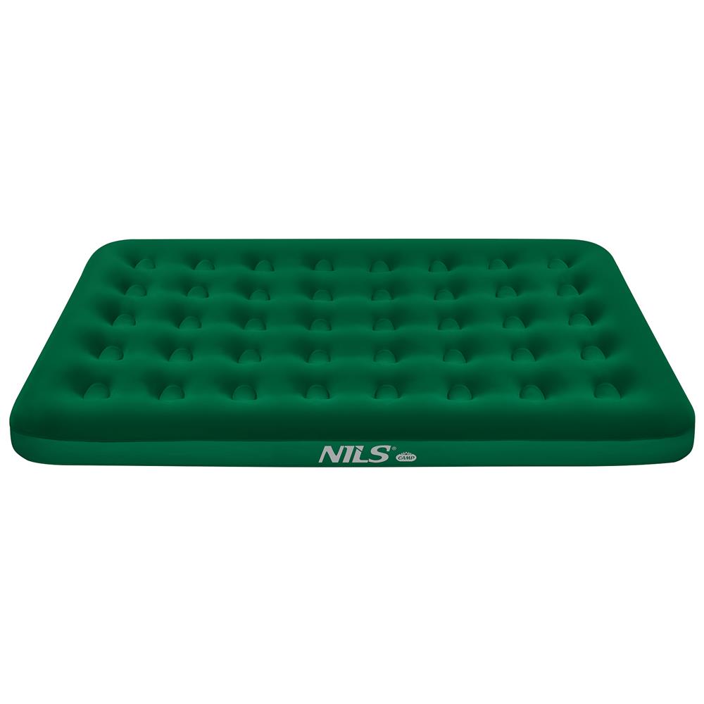 NILS CAMP Campingmatratze Doppelbett grün 191x137x22 cm für Camping Reise Gästebett