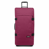 Eastpak TRANVERZ L, Großer Reisetrolley, Wine Burgundy (rot), 121L, Rollkoffer mit 2 Rädern und TSA-Schloss