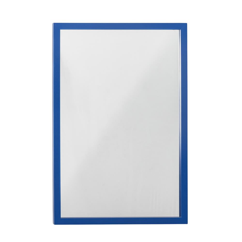 Bloomingville Atle Wandspiegel, Blau, MDF, 40x60 cm, mit Pinnwand, modernes Design