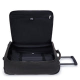 Kipling TEAGAN C, Kleine Reisetasche, Black Noir (schwarz), 33L, Handgepäck, 4-Rollen