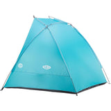 NILS CAMP Strandzelt XXL türkis für Strand Camping und Garten mit UV Schutz Familienzelt