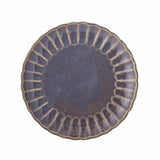 Bloomingville Latina Teller, Violett, 20 cm, Steingut, dänisches Design