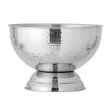 Bloomingville Kaluka Champagnerschale aus Edelstahl in Silber – elegante Getränkeschale für Feiern