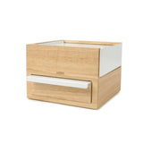 Umbra Stowit Mini Design Schmuckkasten moderne Schmuck Box mit Geheimfächern für Ringe Armbänder Uhren Halsketten Ohrringe und Accessoires