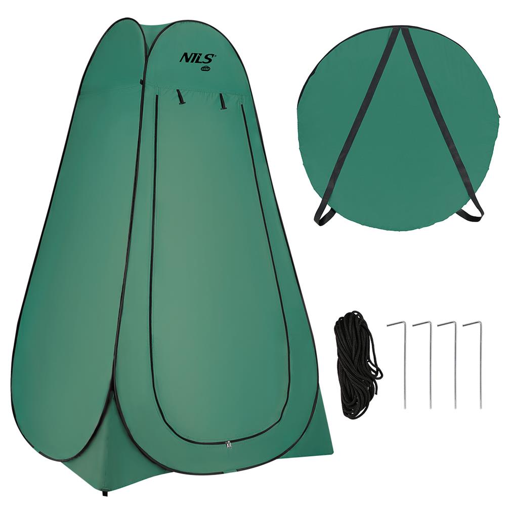 NILS CAMP Umkleidezelt grün Pop-Up für Camping Strand Outdoor Dusche WC