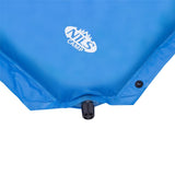 NILS CAMP selbstaufblasende Campingmatte 2 Personen 190 cm blau Isomatte Outdoor