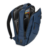 NILS Laptop Rucksack 15L Blau - mit USB- und USB-C-Anschlüssen Arbeit Schule Uni Reisen