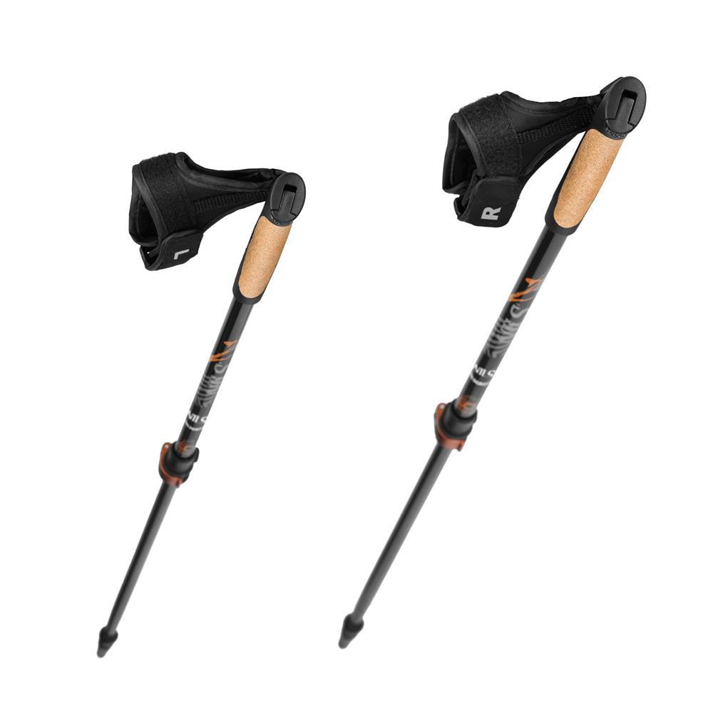 NILS Nordic Walking Stöcke NW8613 Carbon 50% Profi Walkingstöcke