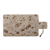 Bloomingville Nukaka Schneidebrett Marmor braun Servierbrett Küche Deko Naturstein