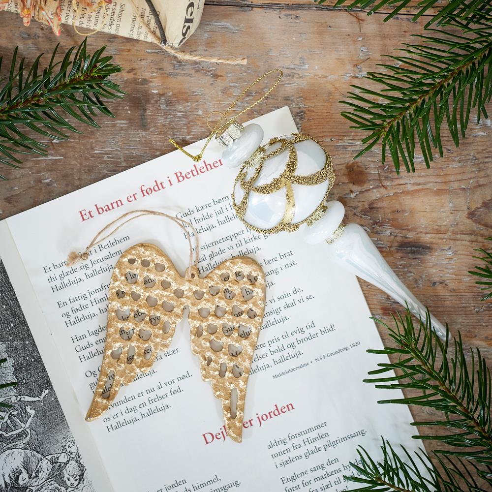 Bloomingville Stern Baumschmuck Sterne aus Papier, Naturr 9er Set Weihnachtsanhänger