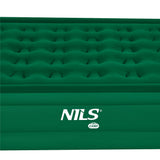 NILS CAMP Campingmatratze Doppelbett grün 200x145x35 cm mit elektrischer Pumpe Gästebett
