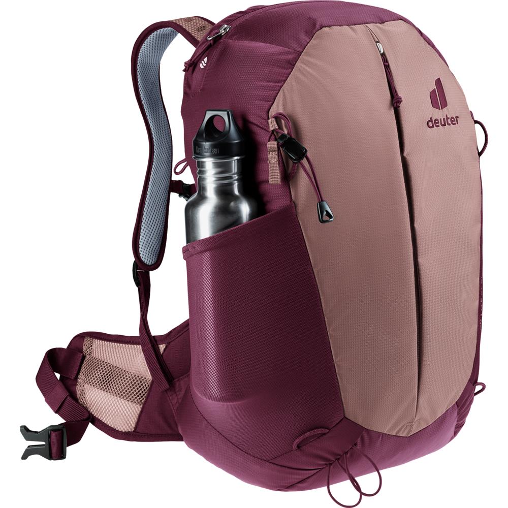 deuter AC Lite 21 SL, Wanderrucksack, ashrose-cassis (braun), 21L