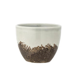 Bloomingville Paula Tasse Braun Crackle-Glasur Steingut 195ml