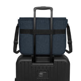 Eastpak DELEGATE +, Umhängetasche, Triple Denim (blau), 20L, Laptoptasche, Messenger-Tasche