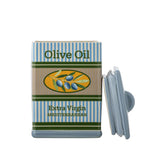 Bloomingville Stefano Gefäß mit Deckel 1000 ml bunt - Steingut Vorratsdose Vintage Oliven Design Küche