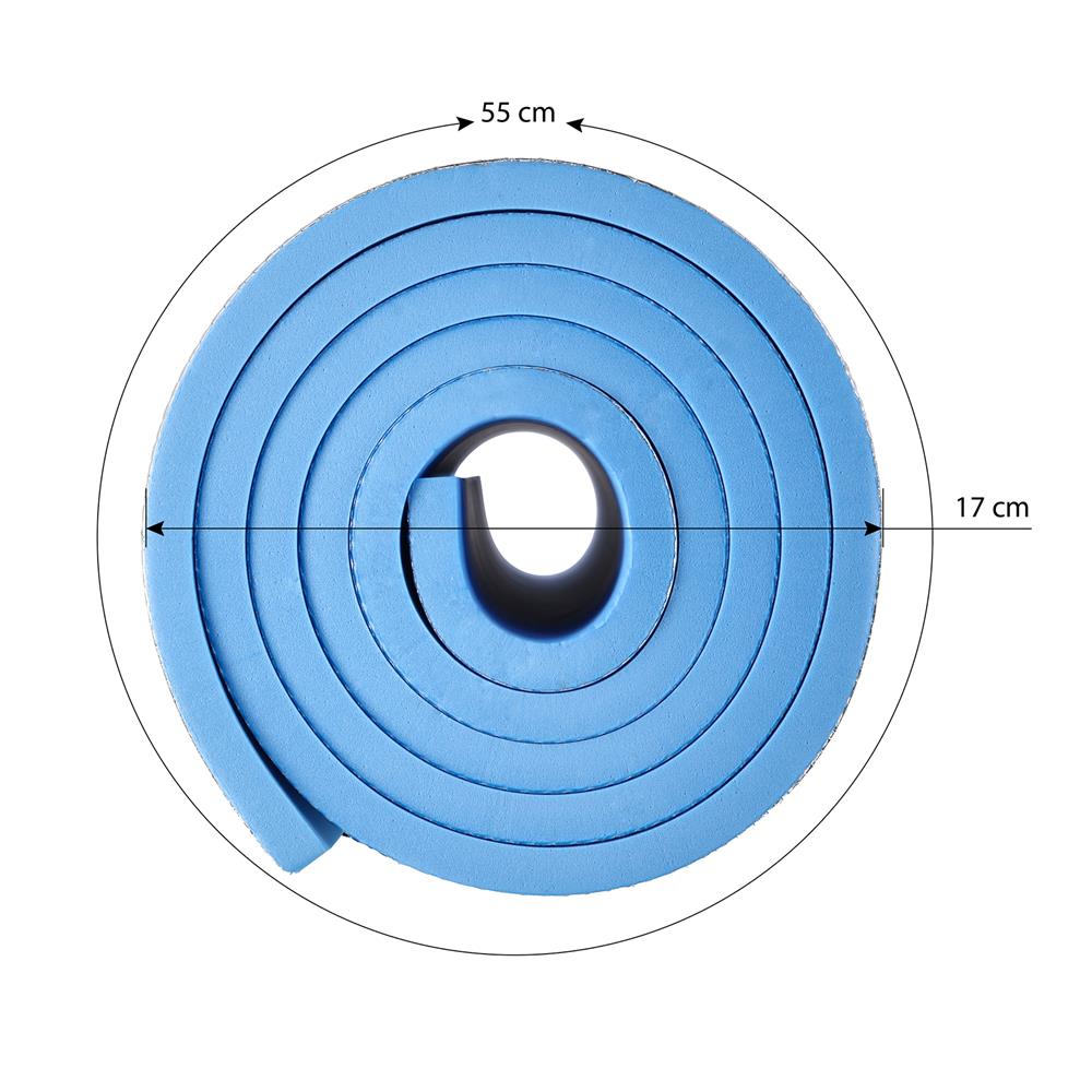 NILS CAMP Campingmatte 190 cm in blau Isomatte Schlafmatte Camping Outdoor Trekking Festival