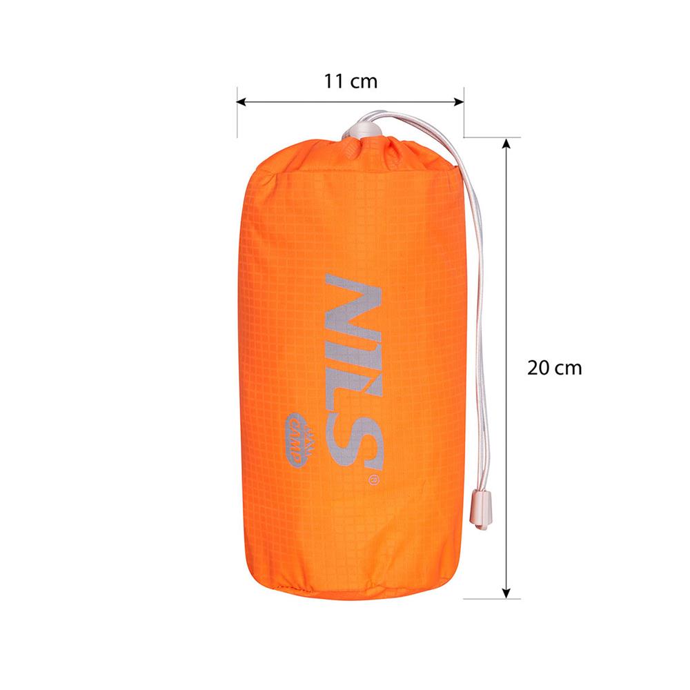 NILS CAMP Laufrucksack Tripper 10L Orange - Outdoor Rucksack Joggen Wandern Fahrrad