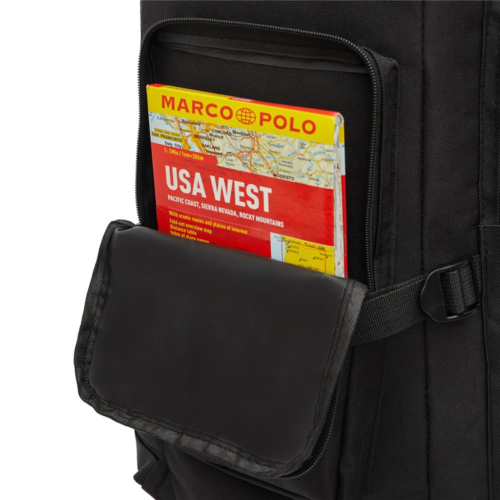 NILS CAMP taktischer Trekkingrucksack Magnum 100L in Schwarz - großer Outdoor Rucksack