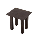 Bloomingville Porir Sockel braun - Holz Podest aus recyceltem Holz für Wohnzimmer & Deko
