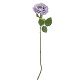 Bloomingville Rose Kunstblume Violett Rosenstrauß 66cm Dekostiel